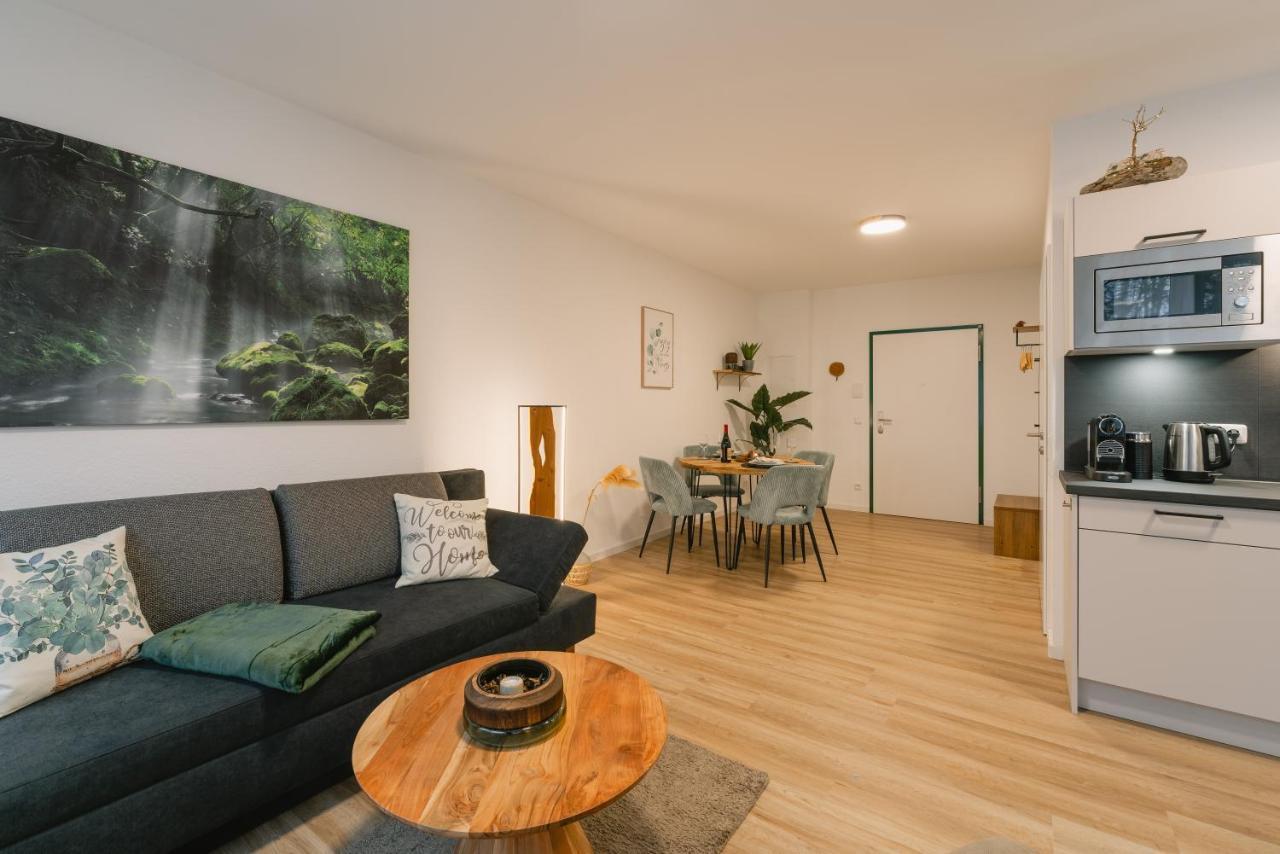 Modernes 2-Zimmer Themen-Apartment Im Zentrum Bayreuth Exterior foto