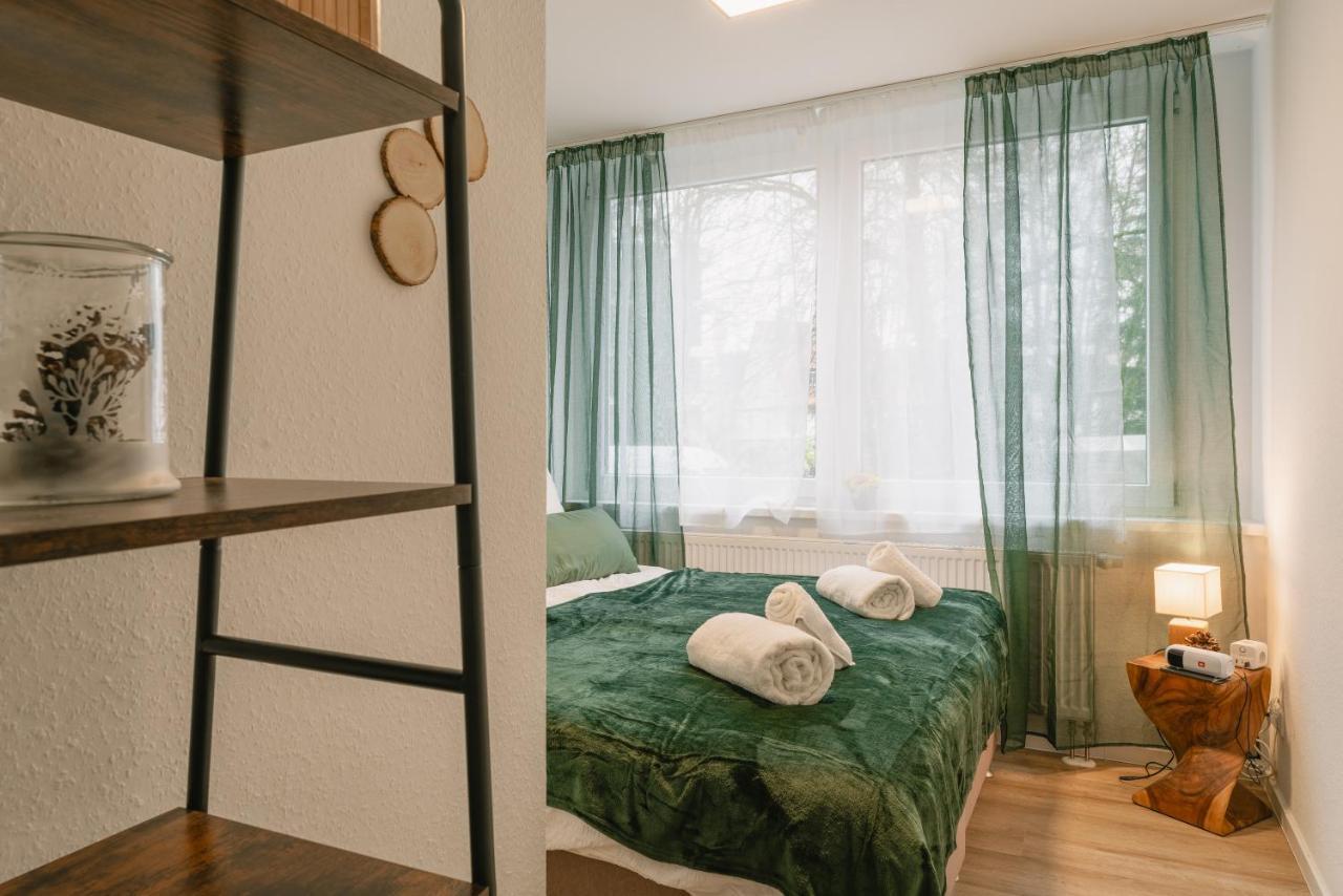 Modernes 2-Zimmer Themen-Apartment Im Zentrum Bayreuth Exterior foto